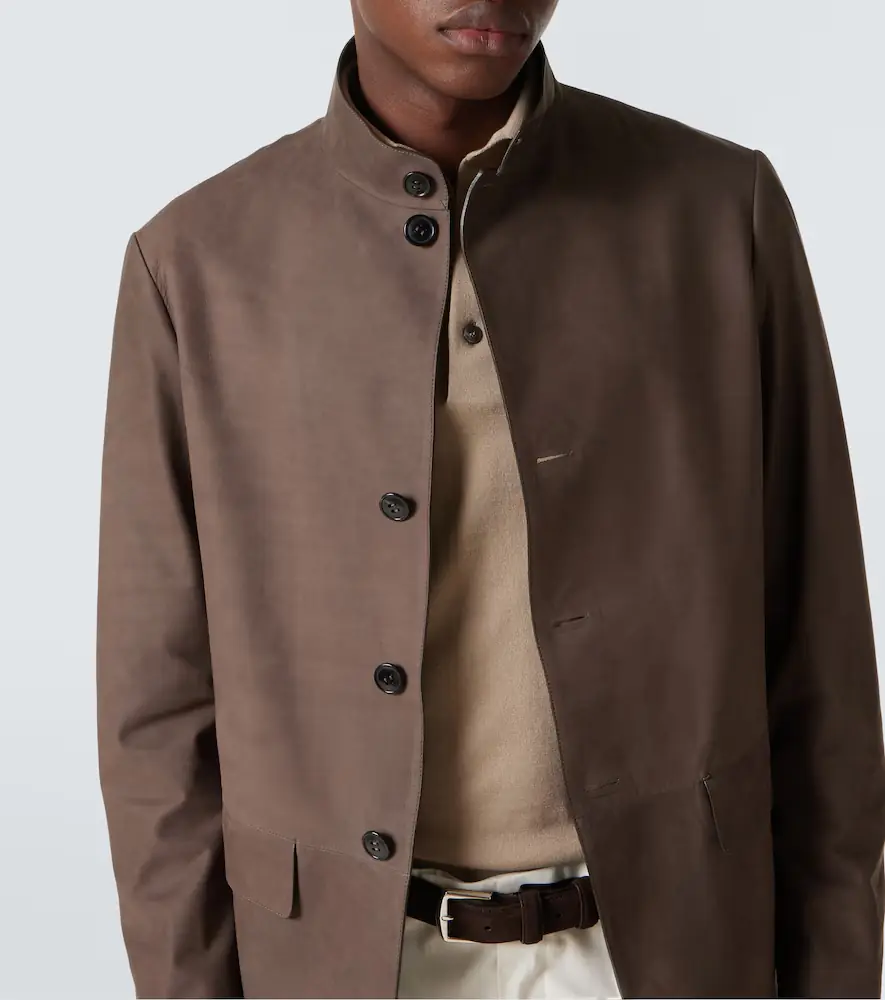 Zegna Il Conte leather jacket | Thumbnail 6