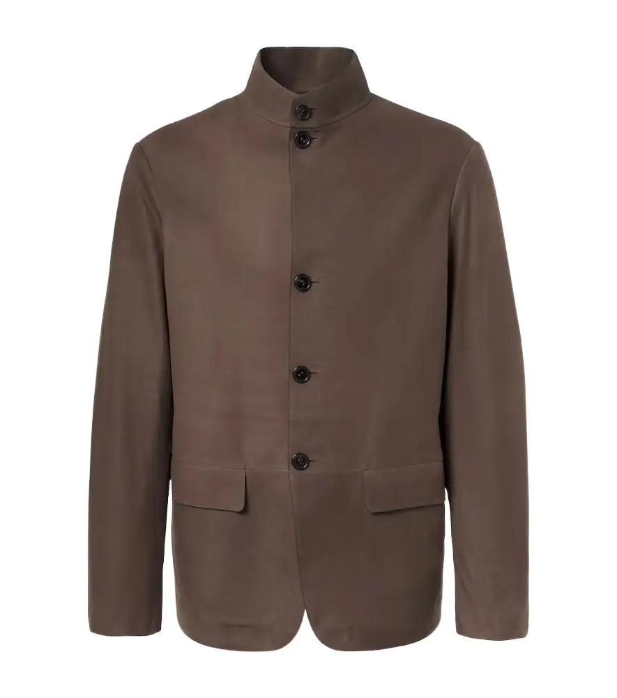 Zegna Il Conte leather jacket | Image 1 Zegna Il Conte leather jacket | Image 1