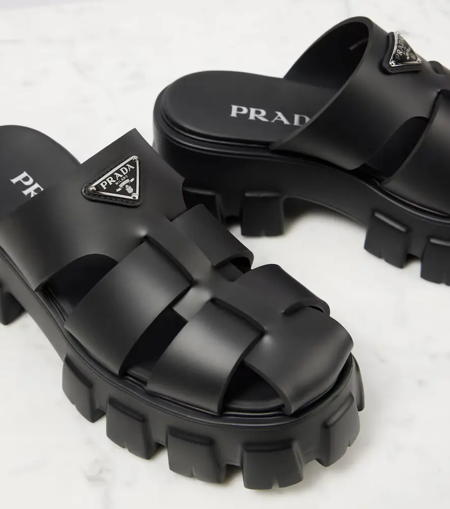 Prada Monolith platform fisherman sandals | Thumbnail 3