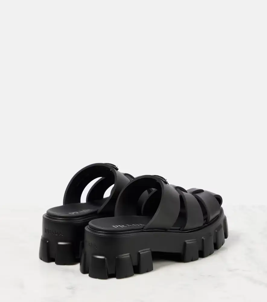 Prada Monolith platform fisherman sandals | Thumbnail 5
