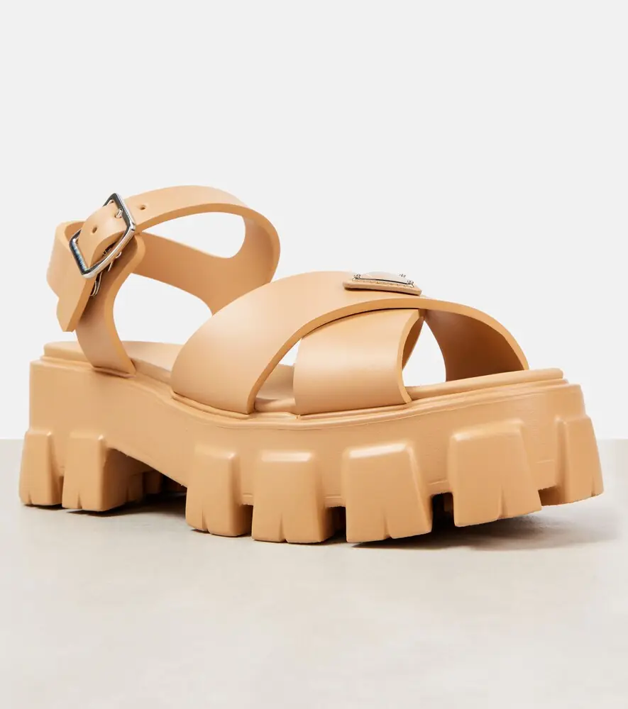 Prada Monolith platform sandals | Thumbnail 5 Prada Monolith platform sandals | Thumbnail 5