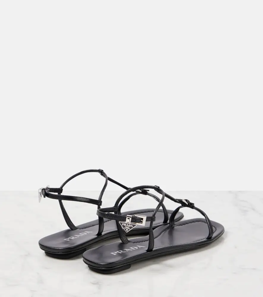 Prada Leather sandals | Thumbnail 4 Prada Leather sandals | Thumbnail 4