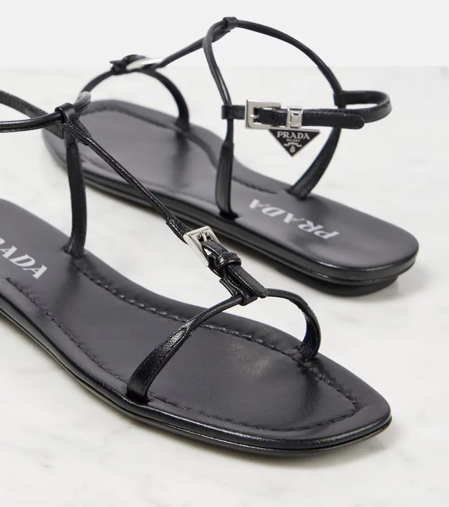 Prada Leather sandals | Thumbnail 5 Prada Leather sandals | Thumbnail 5