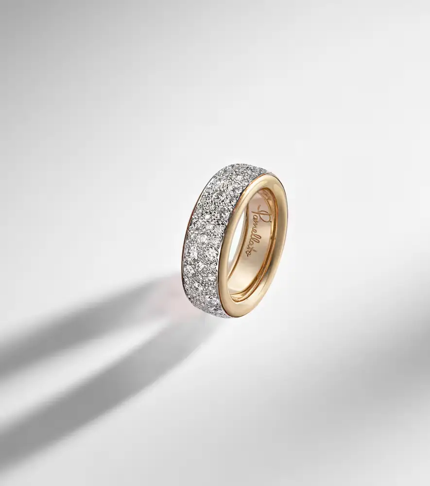 Pomellato Iconica 18kt rose gold ring with diamonds | Thumbnail 5 Pomellato Iconica 18kt rose gold ring with diamonds | Thumbnail 5