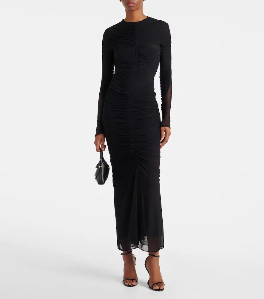 Mugler Ruched maxi skirt | Thumbnail 3
