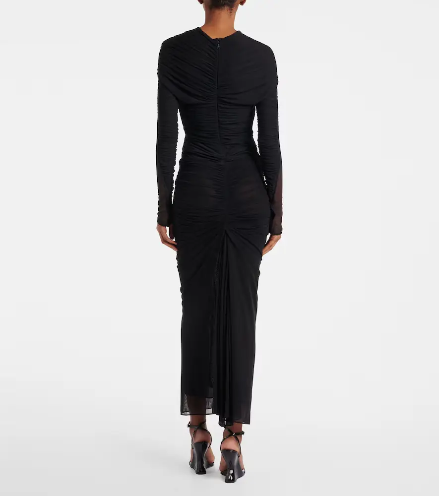 Mugler Ruched maxi skirt | Thumbnail 4
