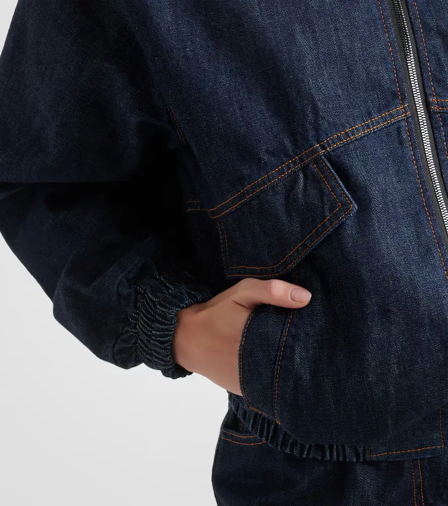 Magda Butrym Oversized denim bomber jacket | Thumbnail 2