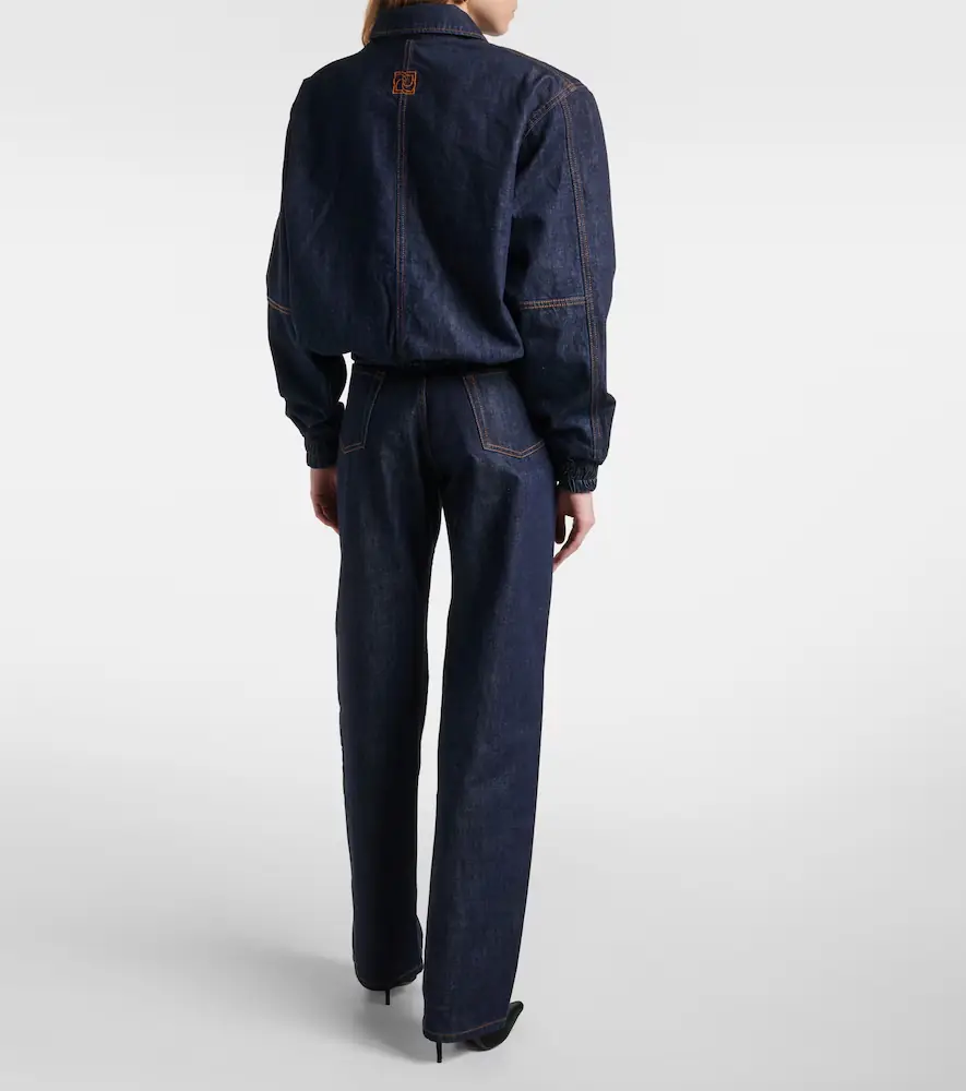 Magda Butrym Oversized denim bomber jacket | Thumbnail 6