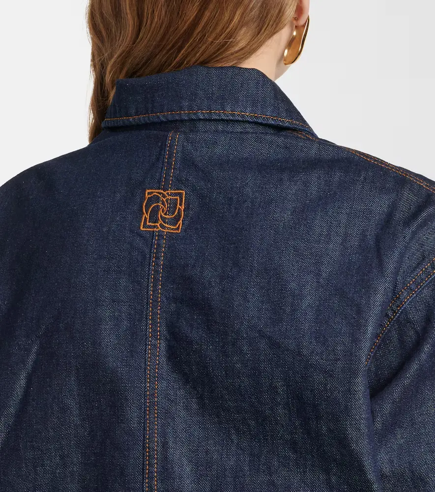 Magda Butrym Oversized denim bomber jacket | Thumbnail 7