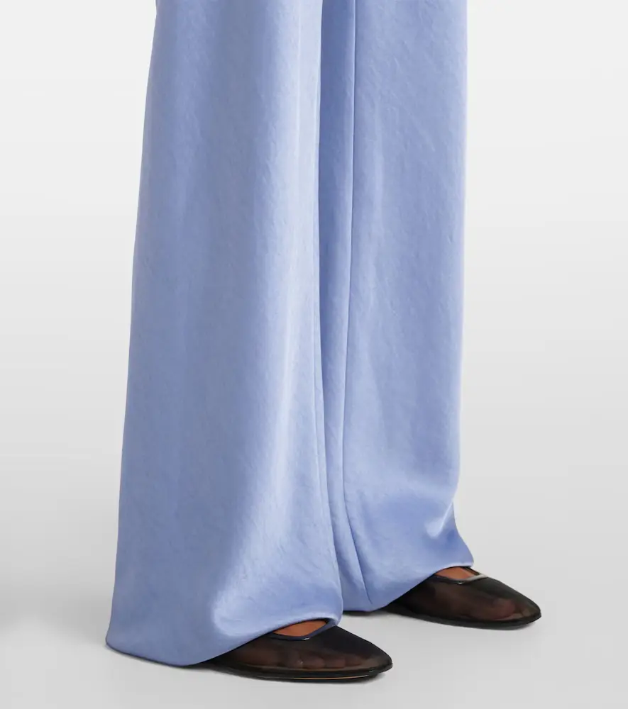 Vince High-rise satin wide-leg pants | Thumbnail 5