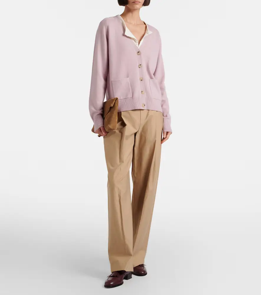 Vince Cotton and wool wide-leg pants | Thumbnail 2