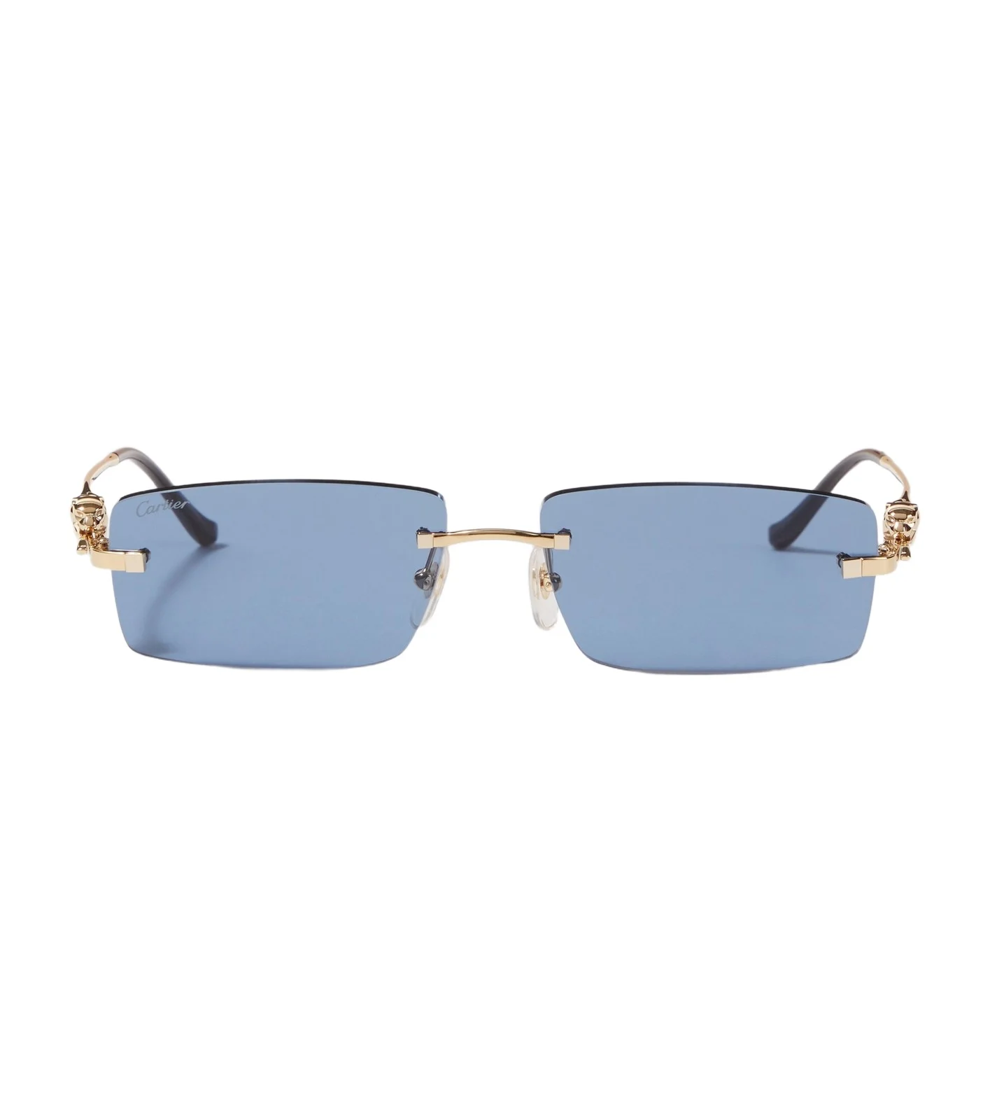 Panthère De Cartier rectangular sunglasses
