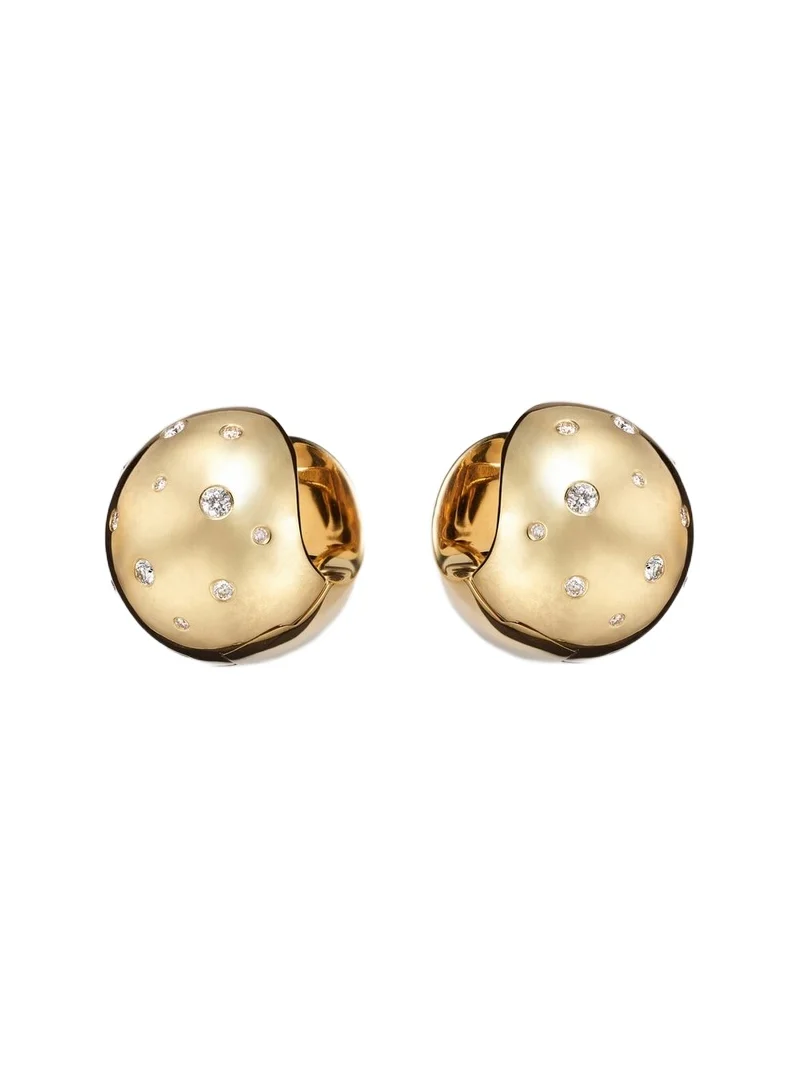 Glow Galaxy 18kt gold earrings with diamonds Glow Galaxy 18kt gold earrings with diamonds