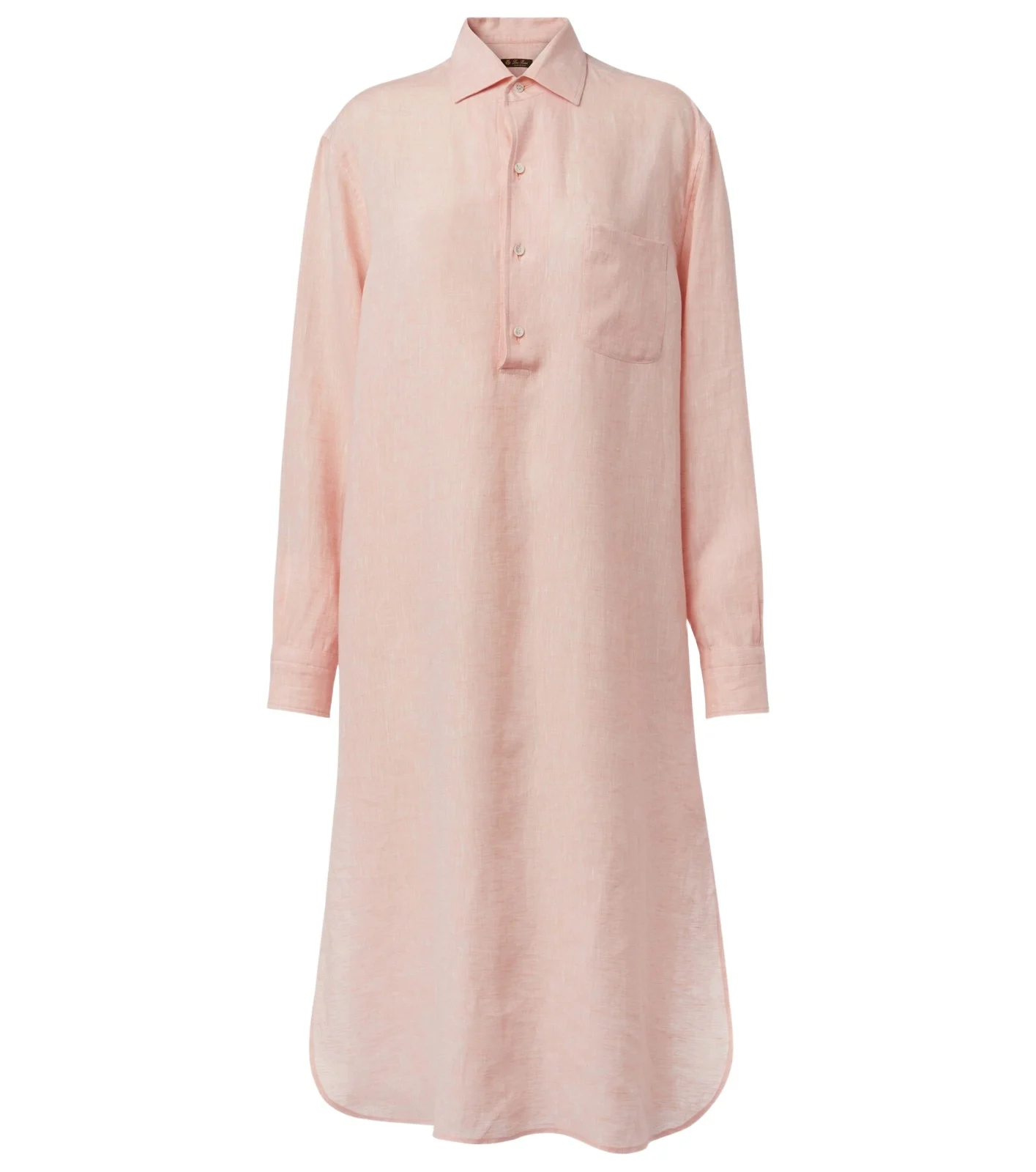 Loro Piana Lora linen shirt dress