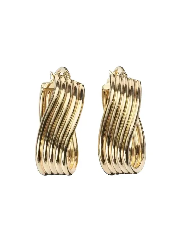 Swerve 10kt gold earrings Swerve 10kt gold earrings