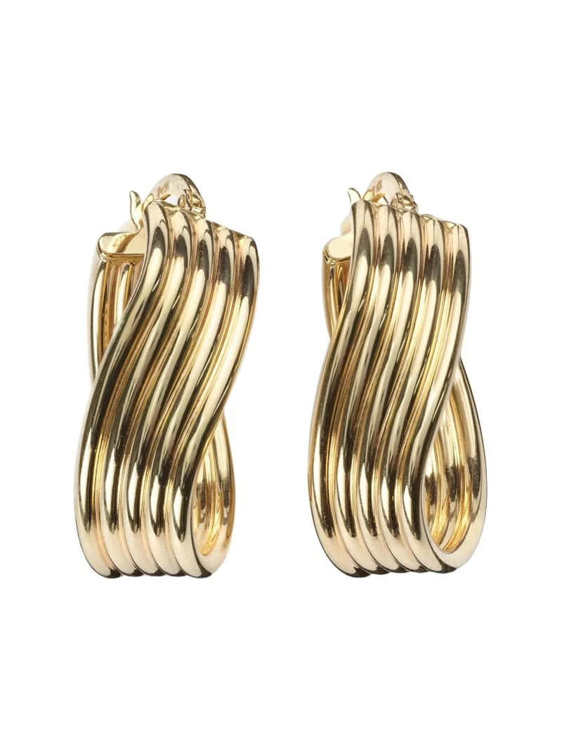 Swerve 10kt gold earrings Swerve 10kt gold earrings