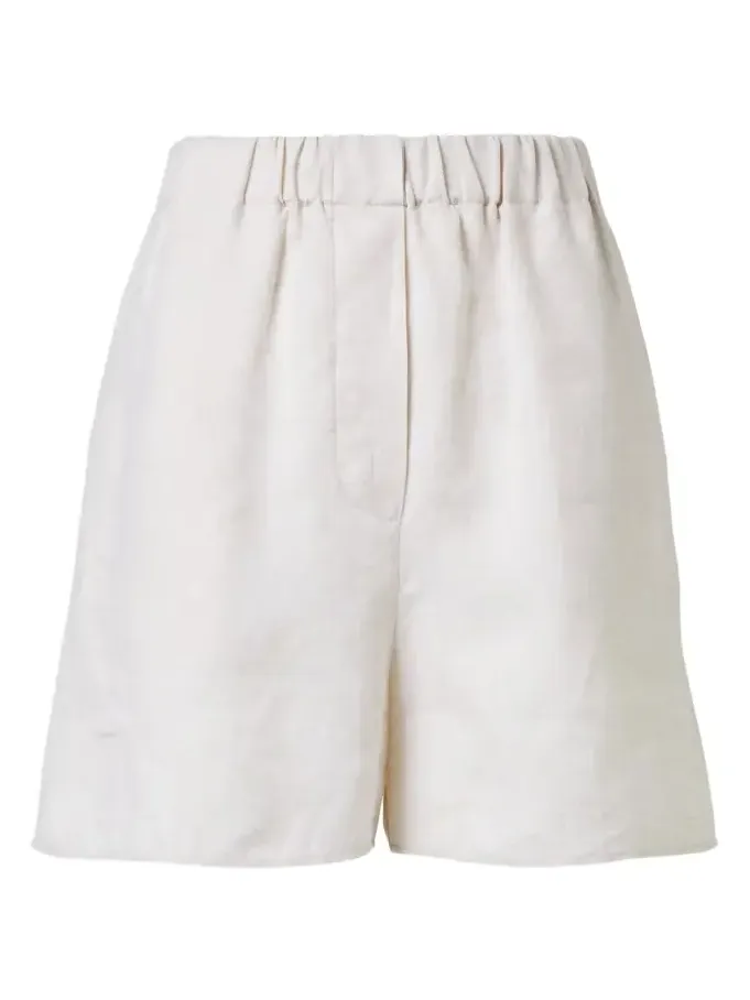 Loro Piana Angelo linen Bermuda shorts
