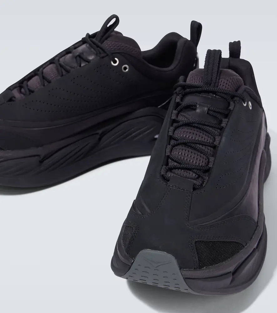 Hoka One One Elevon X leather-trimmed sneakers | Thumbnail 3 Hoka One One Elevon X leather-trimmed sneakers | Thumbnail 3