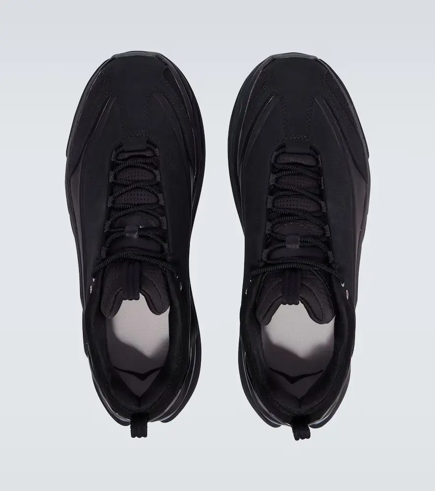 Hoka One One Elevon X leather-trimmed sneakers | Thumbnail 4 Hoka One One Elevon X leather-trimmed sneakers | Thumbnail 4
