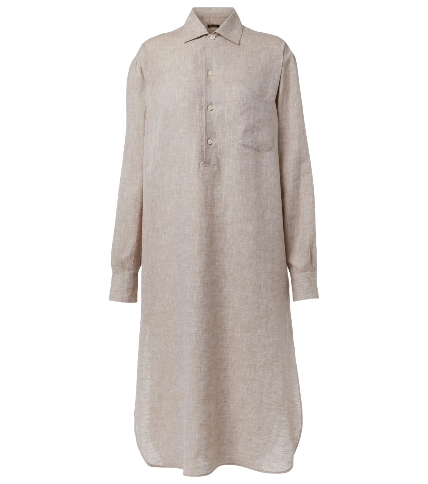 Loro Piana Lora linen shirt dress