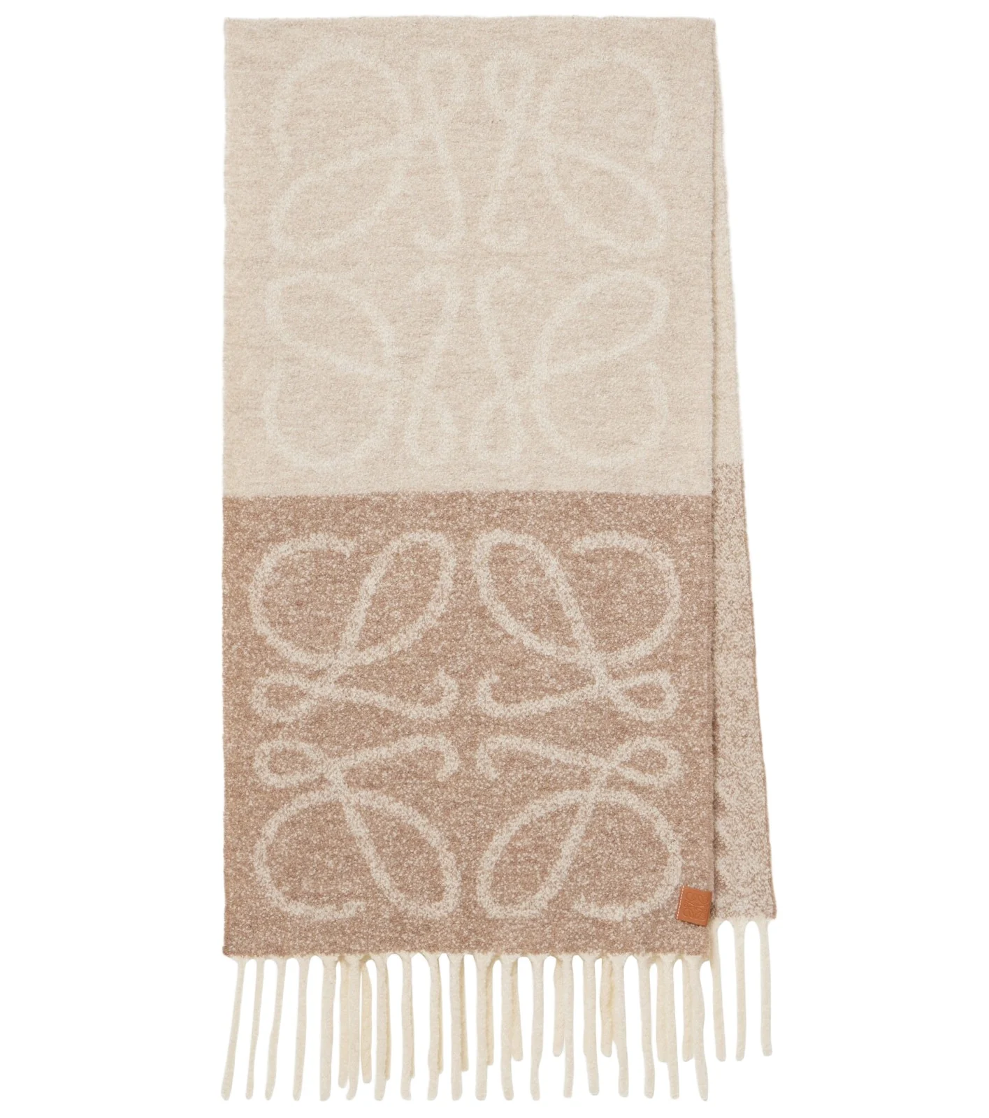 Anagram alpaca and wool-blend scarf Anagram alpaca and wool-blend scarf