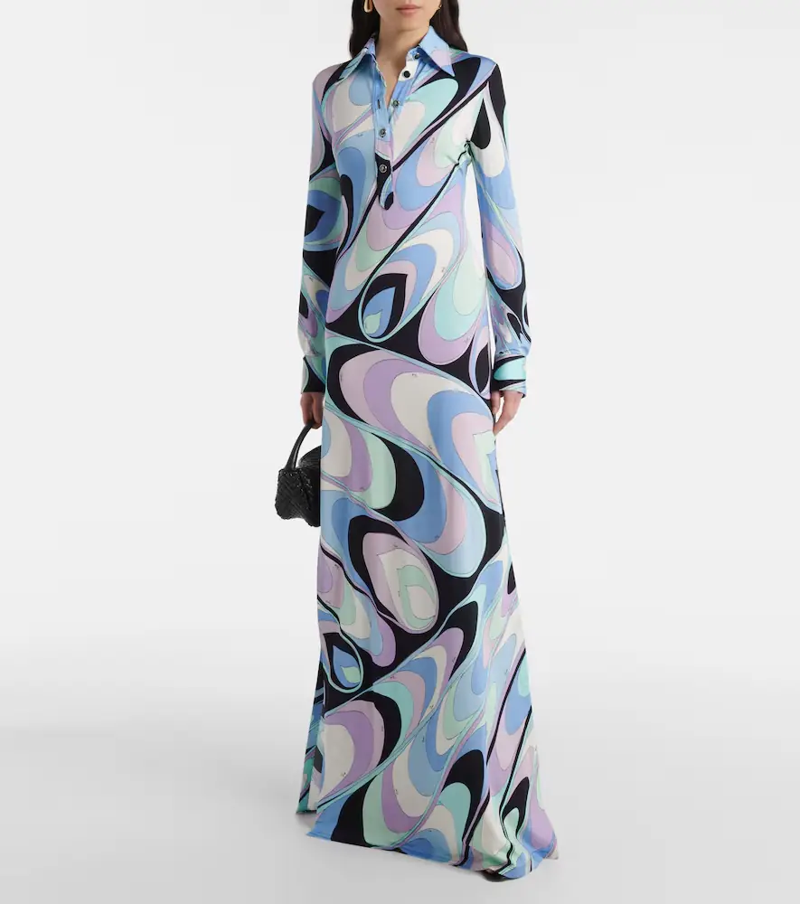 PUCCI Vivara jersey maxi dress | Thumbnail 4