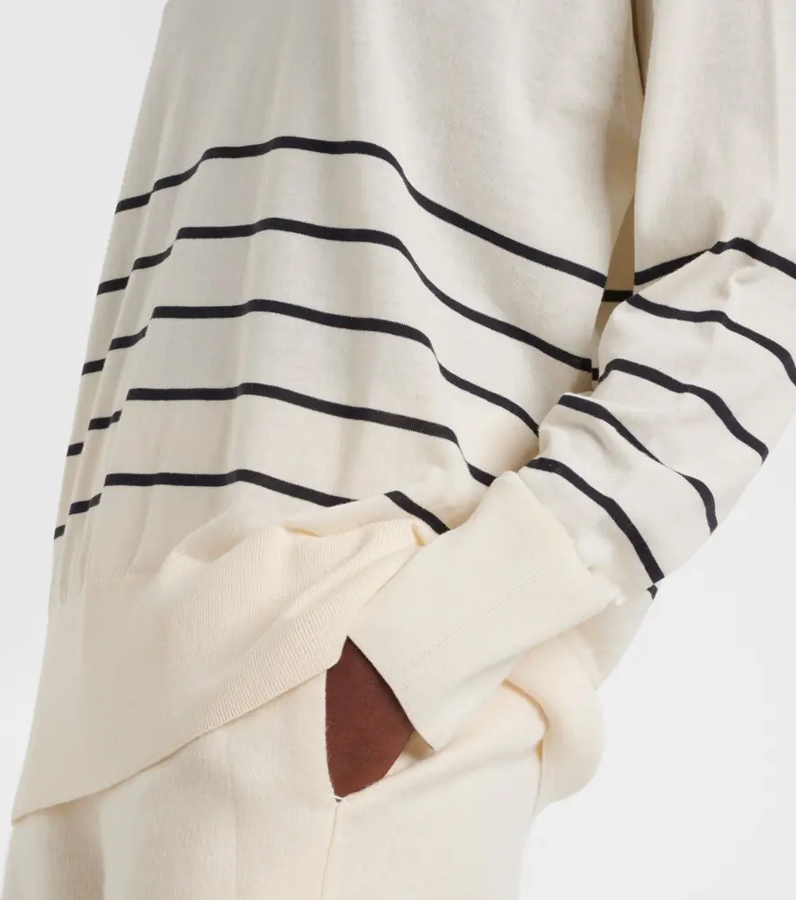 Max Mara Levante striped cotton and silk sweater | Thumbnail 2 Max Mara Levante striped cotton and silk sweater | Thumbnail 2