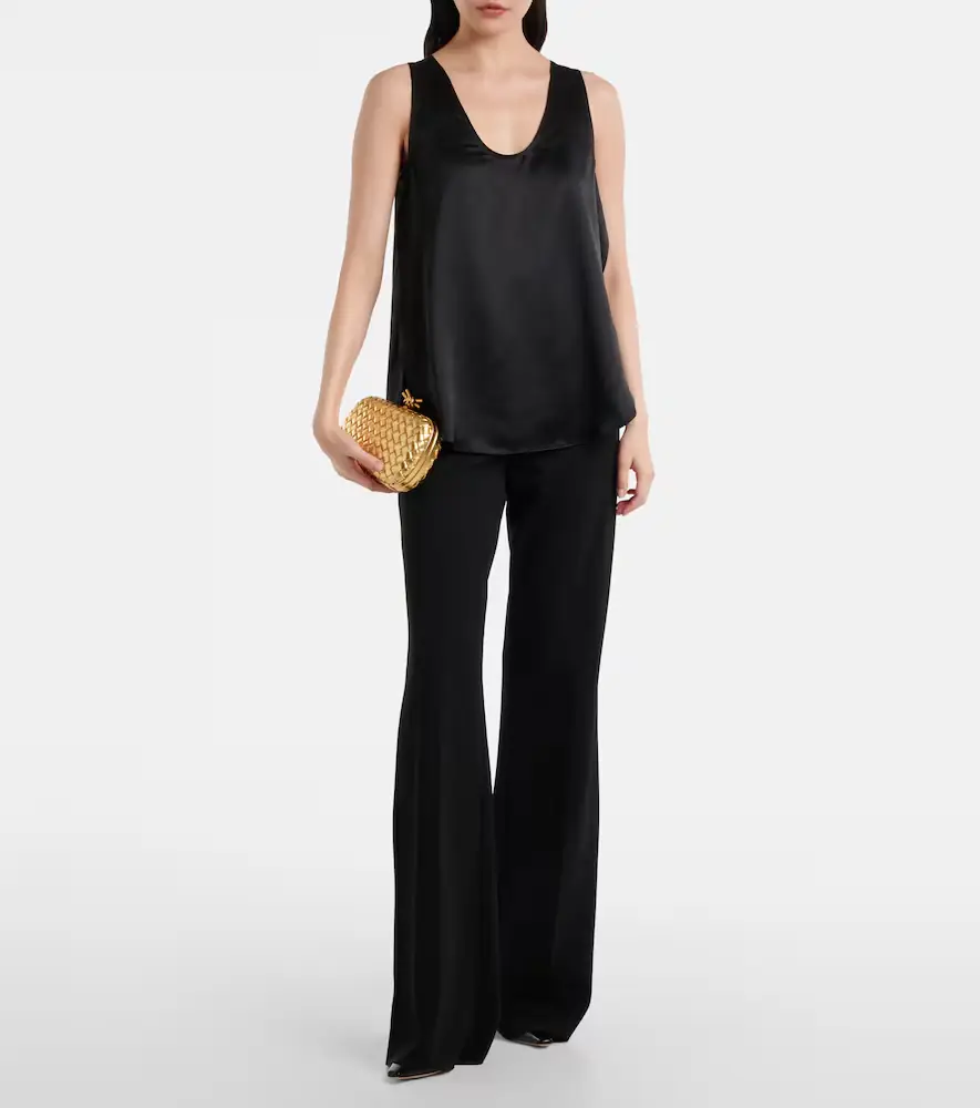 Max Mara Filly silk tank top | Thumbnail 2 Max Mara Filly silk tank top | Thumbnail 2