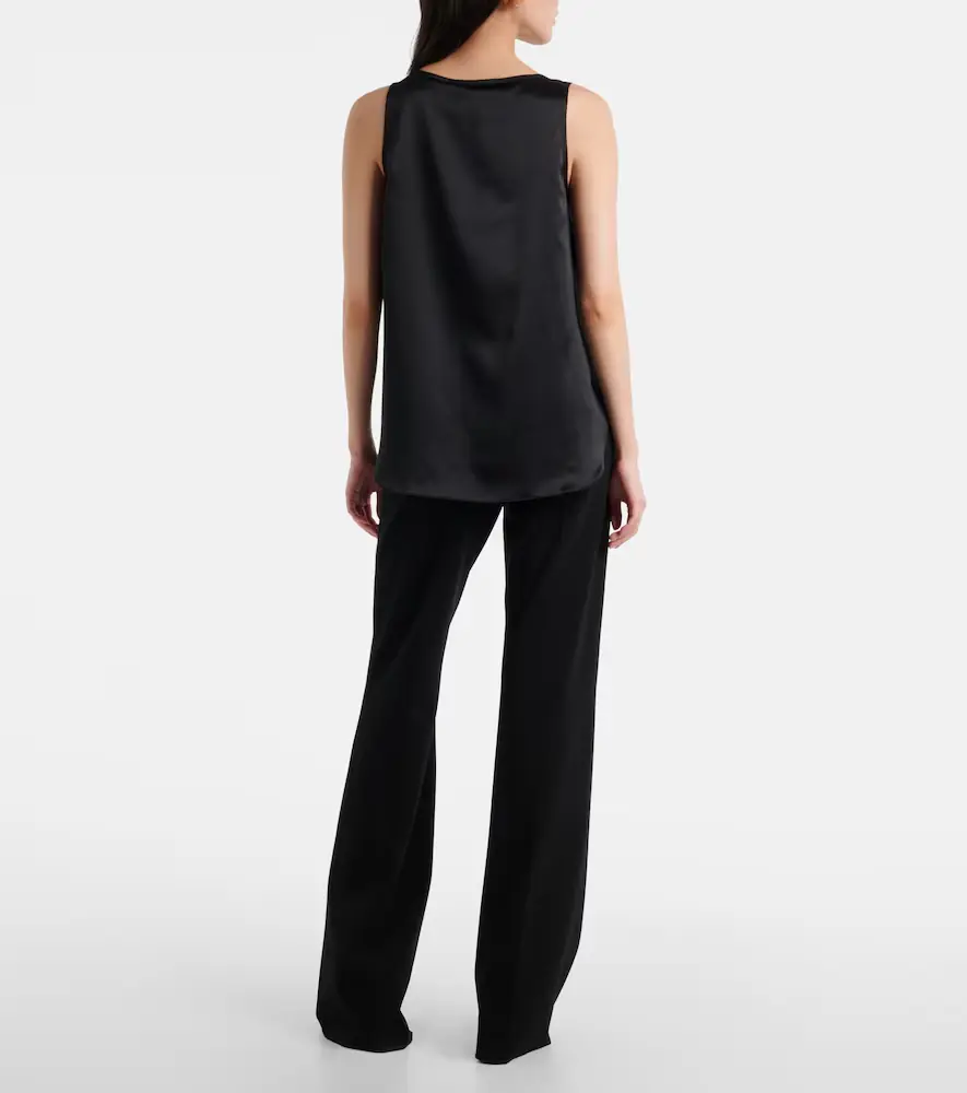 Max Mara Filly silk tank top | Thumbnail 3 Max Mara Filly silk tank top | Thumbnail 3