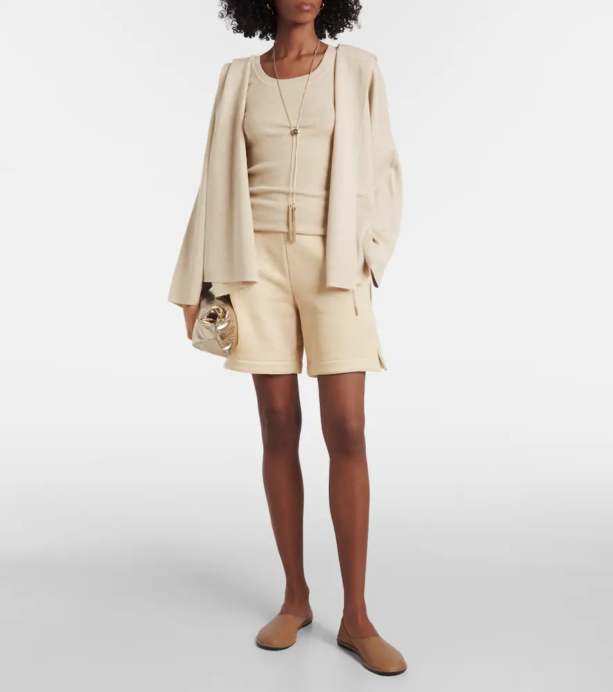Max Mara Cotton-blend shorts | Thumbnail 5 Max Mara Cotton-blend shorts | Thumbnail 5