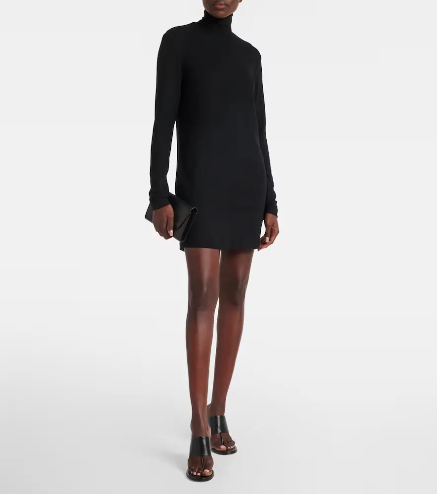 LESET Lauren turtleneck minidress | Thumbnail 2
