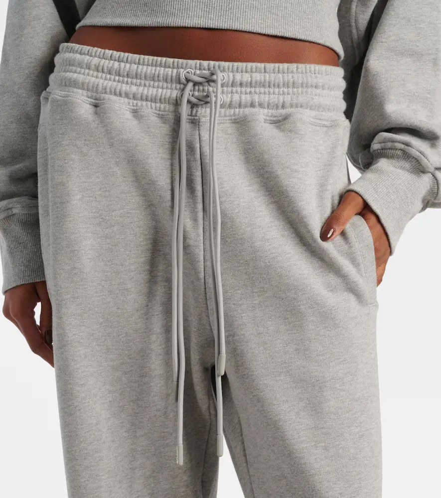 adidas by Stella McCartney Cotton wide-leg sweatpants | Thumbnail 4
