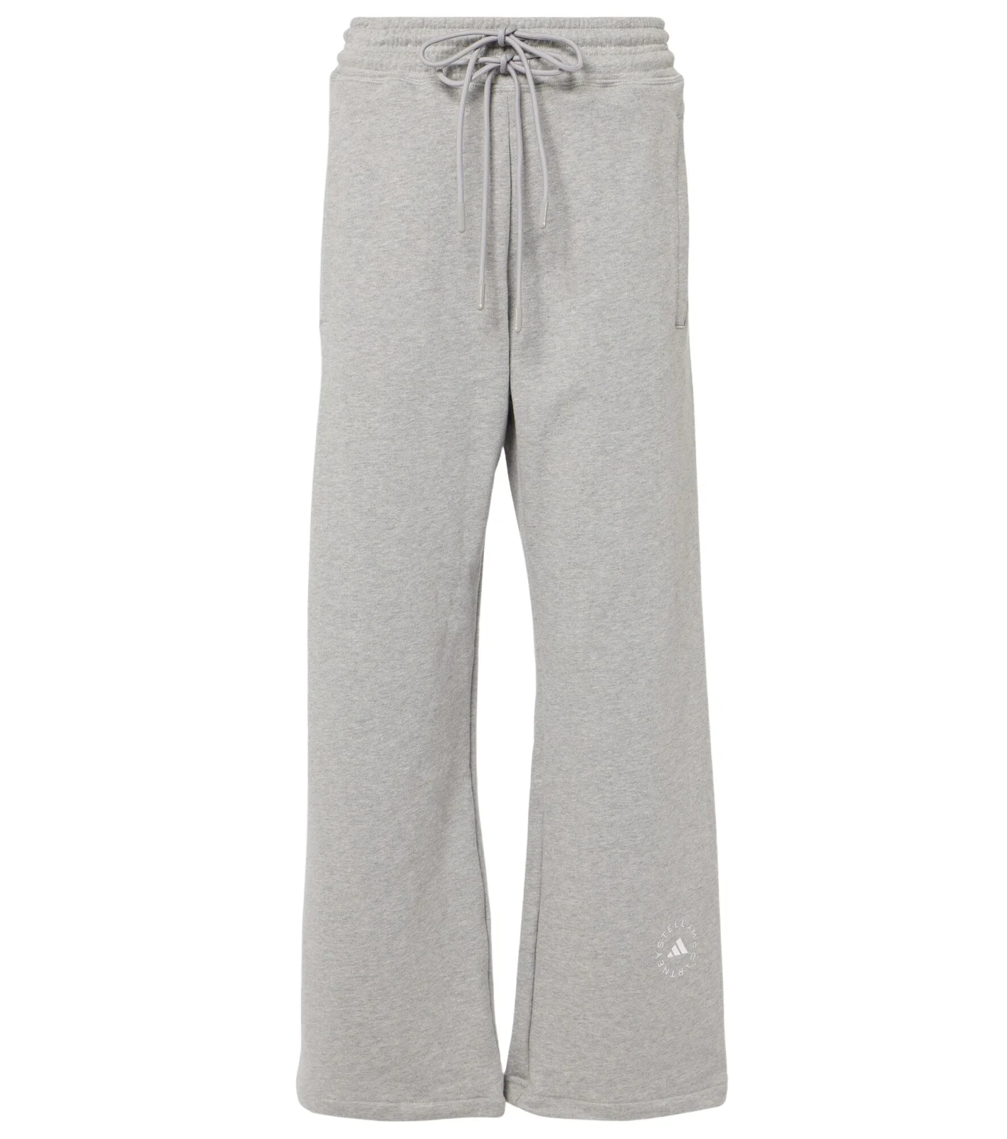 Cotton wide-leg sweatpants