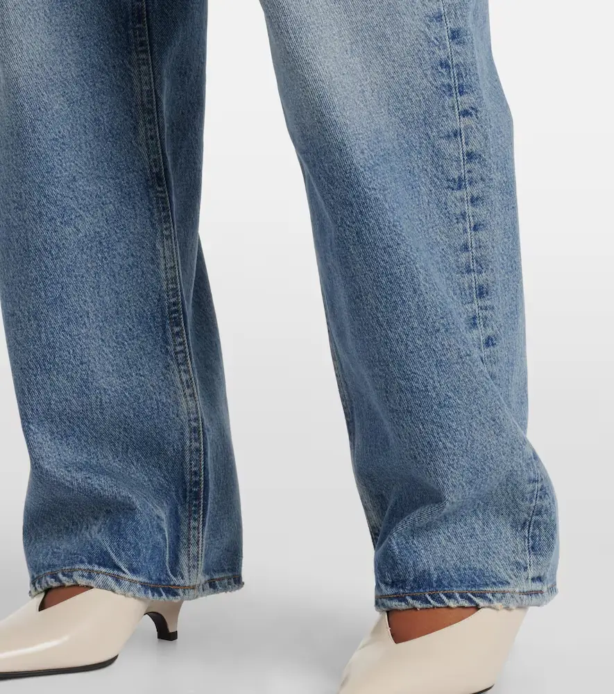 AGOLDE Henson mid-rise wide-leg jeans | Thumbnail 2