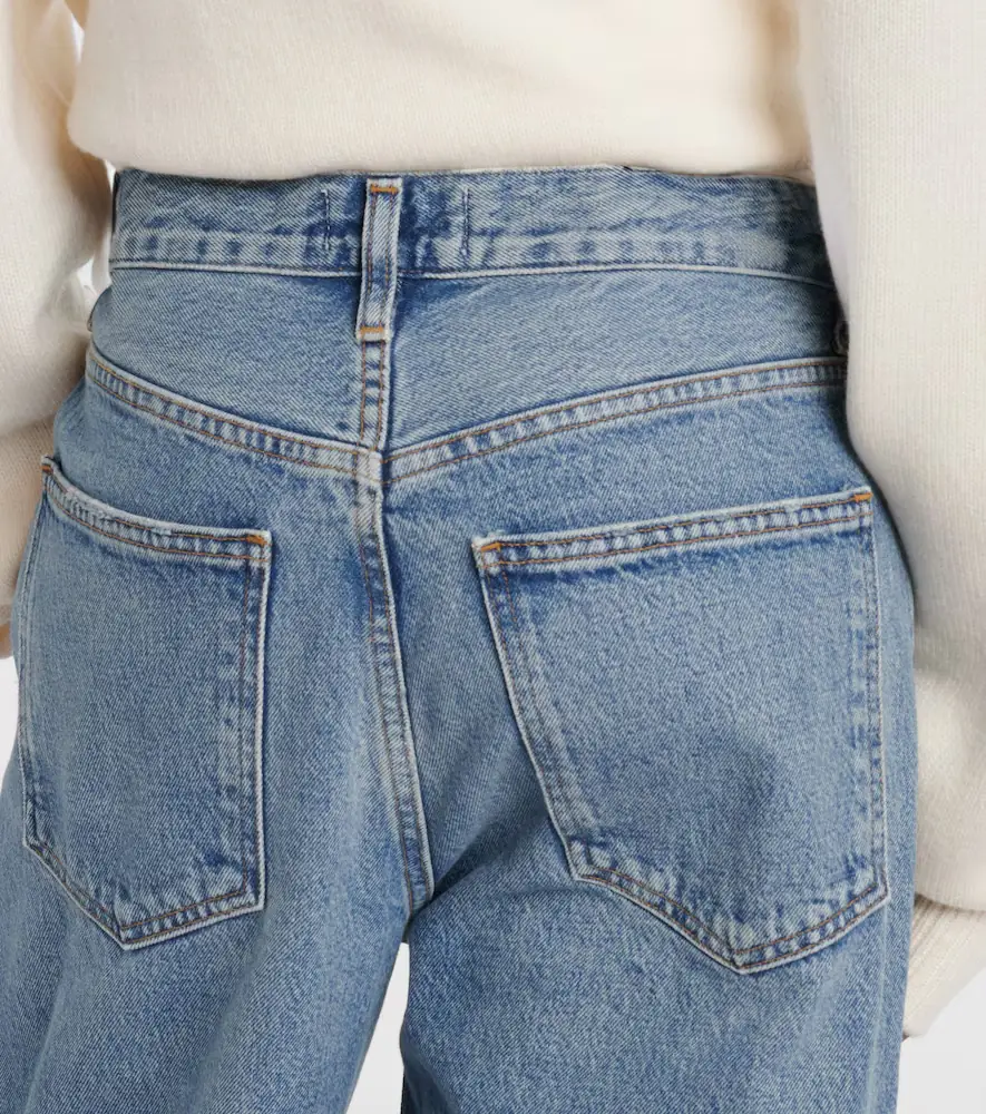 AGOLDE Henson mid-rise wide-leg jeans | Thumbnail 3