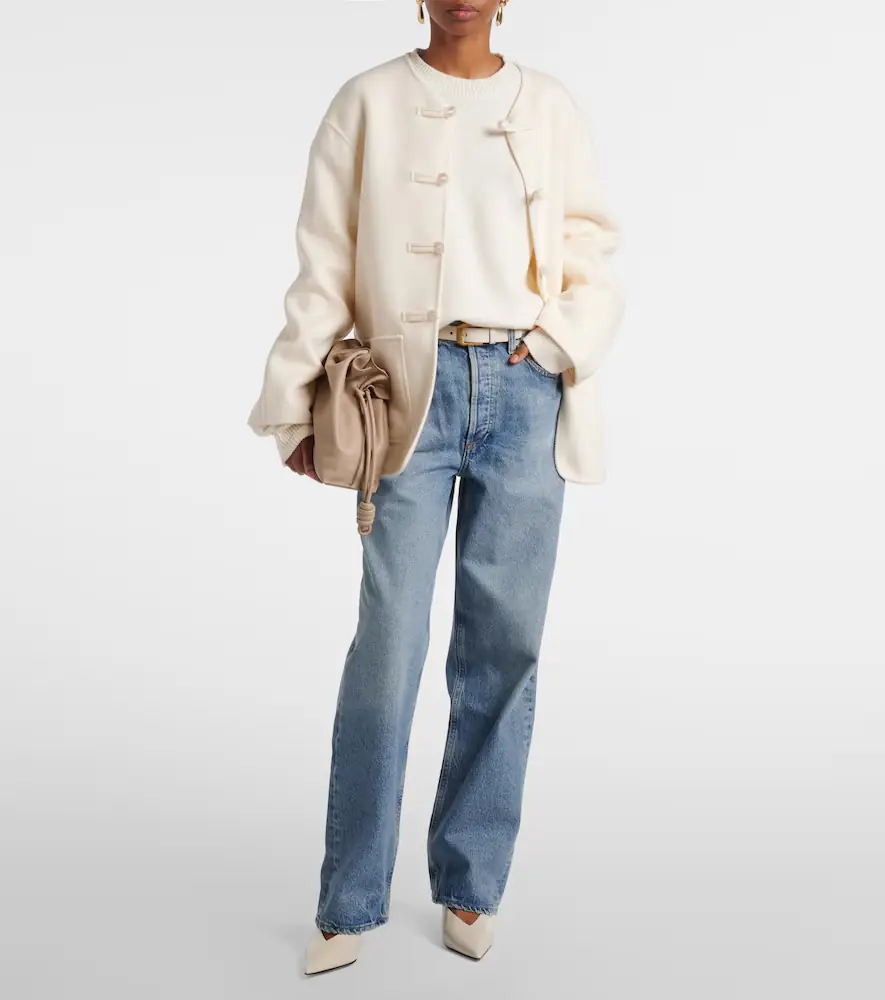 AGOLDE Henson mid-rise wide-leg jeans | Thumbnail 5