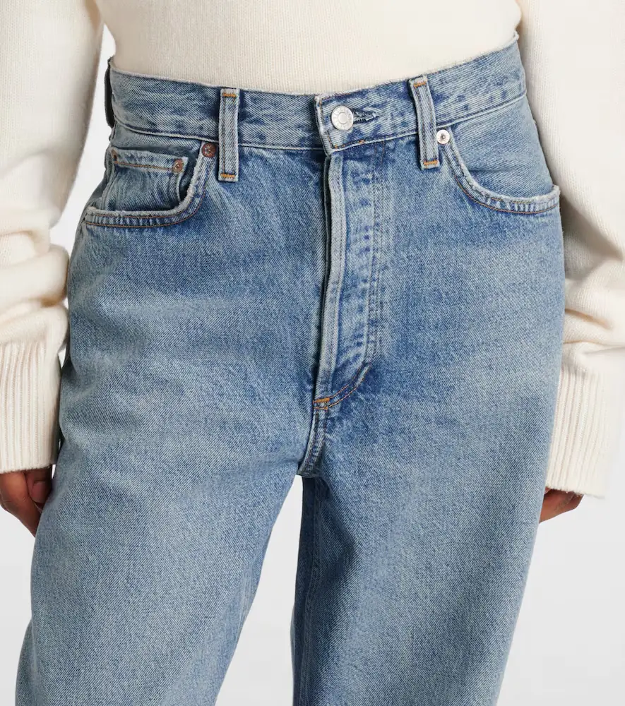AGOLDE Henson mid-rise wide-leg jeans | Thumbnail 7