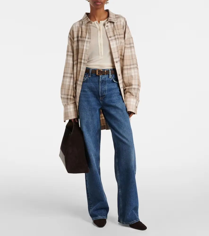 AGOLDE Faustine Henley shirt | Thumbnail 4