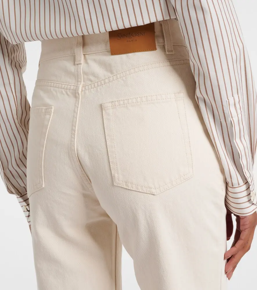 Saint Laurent 70's high-rise straight jeans | Thumbnail 6 Saint Laurent 70's high-rise straight jeans | Thumbnail 6