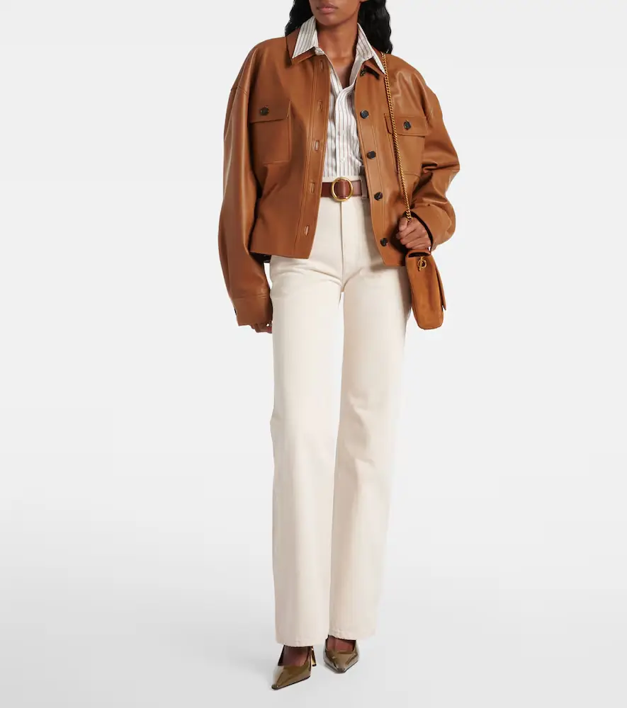 Saint Laurent 70's high-rise straight jeans | Thumbnail 7 Saint Laurent 70's high-rise straight jeans | Thumbnail 7