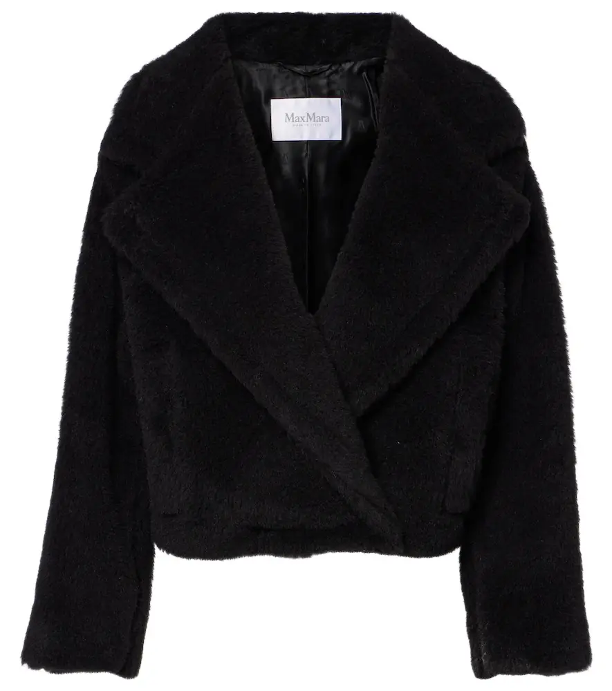 Max Mara Oggeri alpaca, wool, and silk teddy coat | Image 1 Max Mara Oggeri alpaca, wool, and silk teddy coat | Image 1