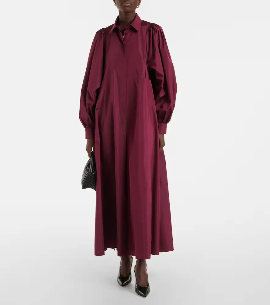 Max Mara Pucci pleated taffetta maxi dress | Thumbnail 4