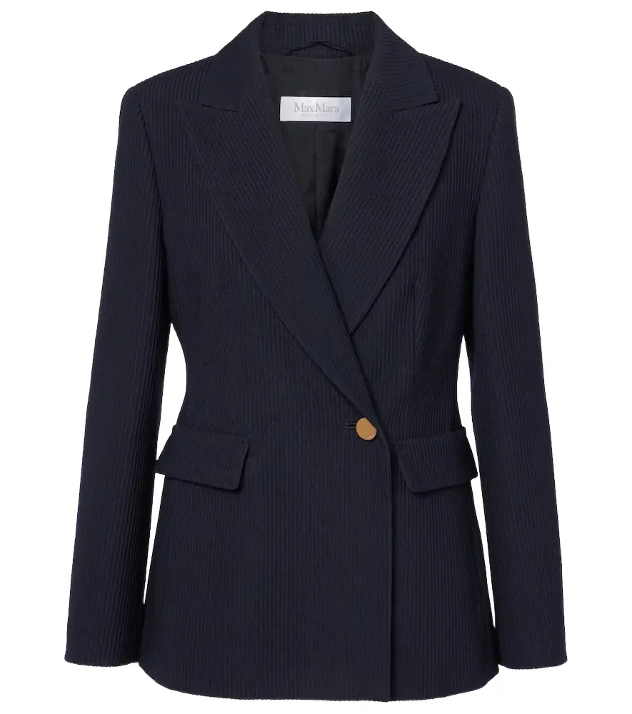 Max Mara Pagano wool-blend blazer | Image 1 Max Mara Pagano wool-blend blazer | Image 1