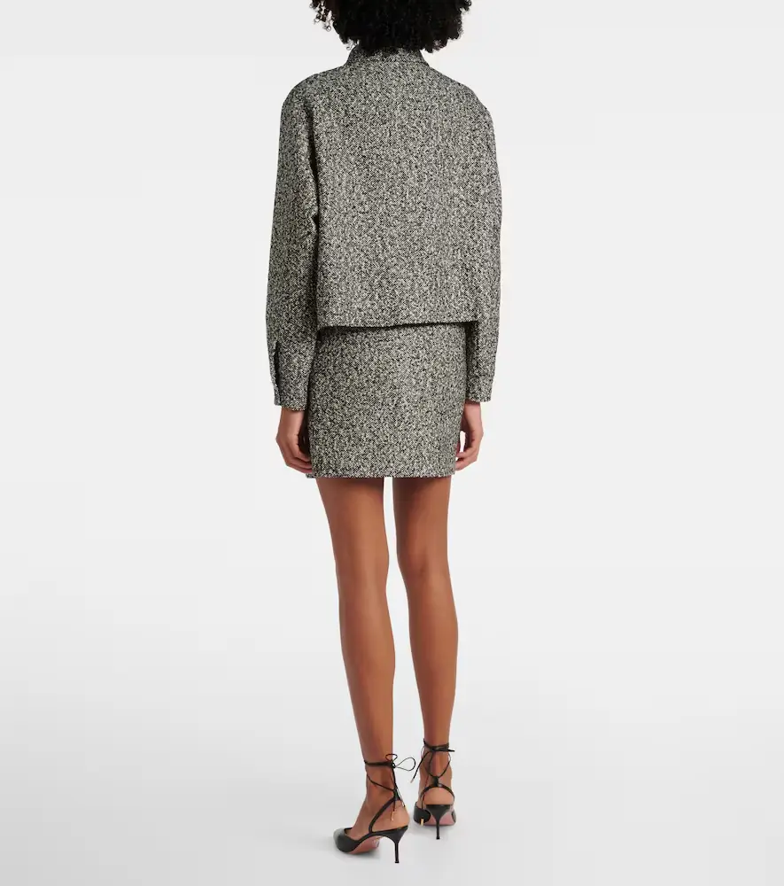 Max Mara Demien wool-blend tweed jacket | Thumbnail 5 Max Mara Demien wool-blend tweed jacket | Thumbnail 5
