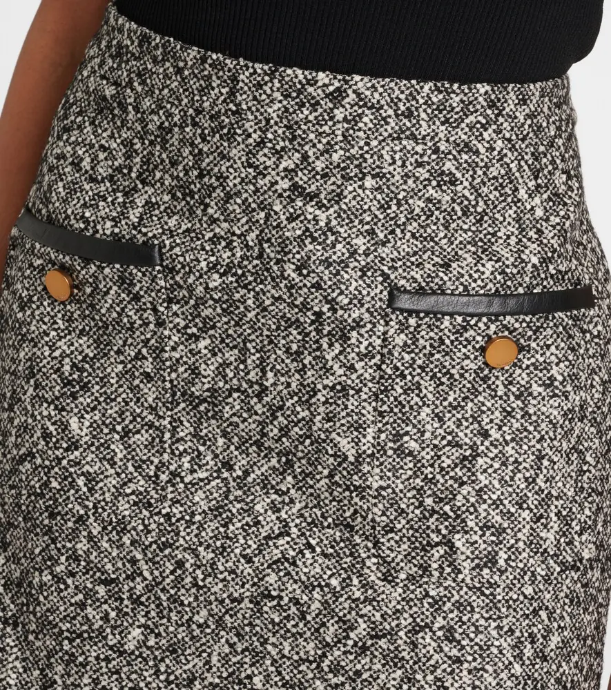 Max Mara Cosa wool-blend tweed miniskirt | Thumbnail 4 Max Mara Cosa wool-blend tweed miniskirt | Thumbnail 4