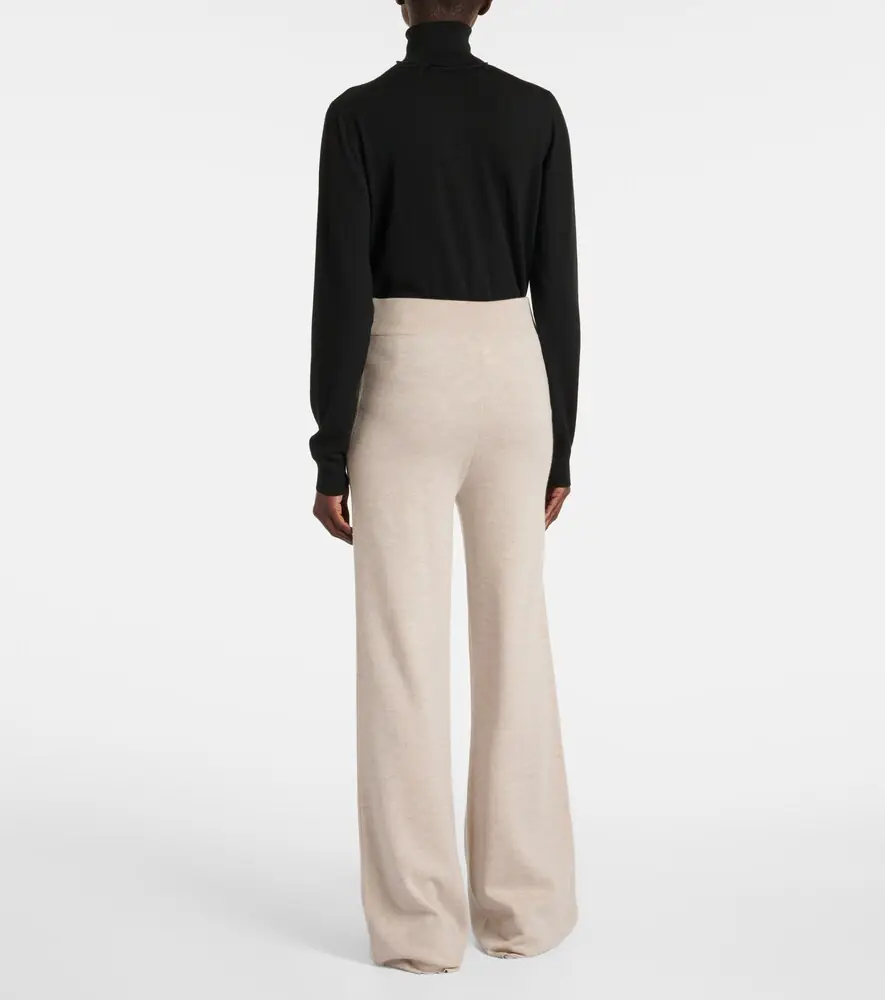 Max Mara Wilma knitted wool wide-leg pants | Thumbnail 3 Max Mara Wilma knitted wool wide-leg pants | Thumbnail 3