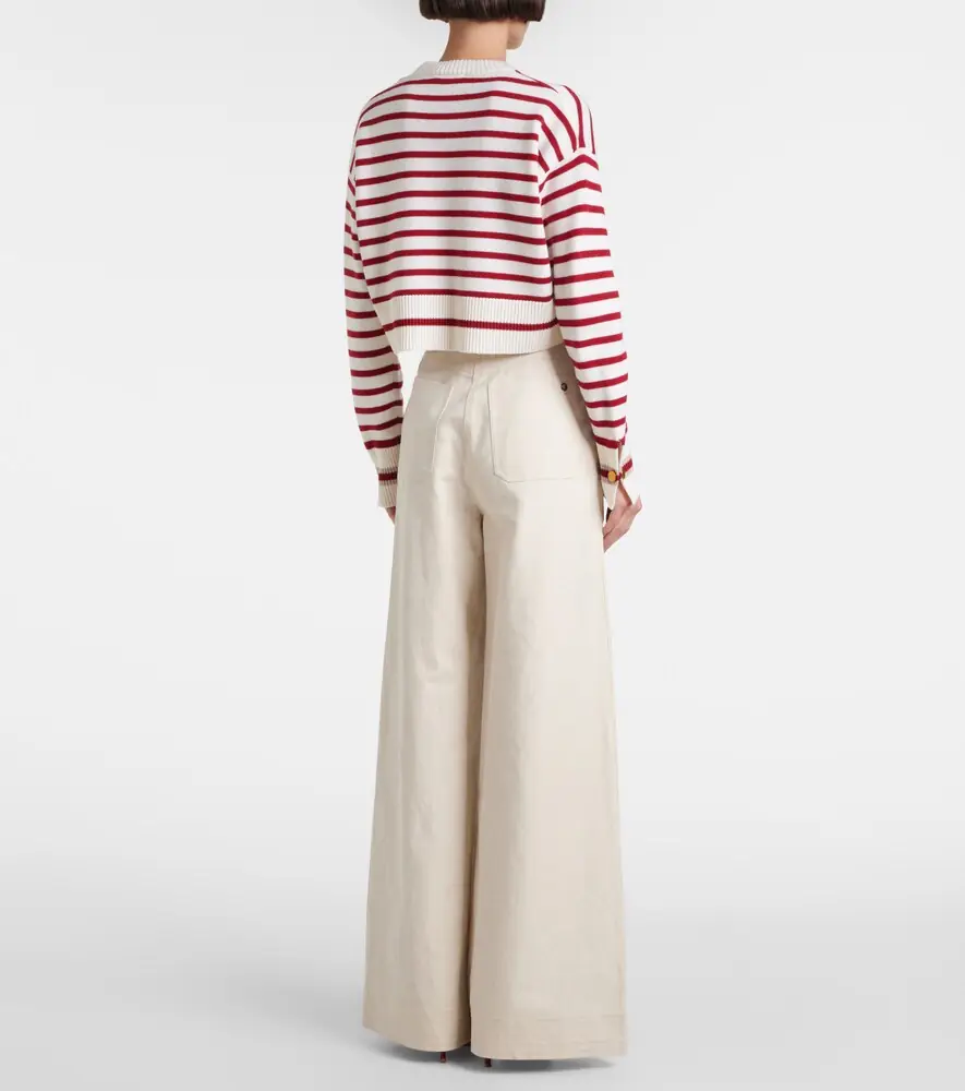 Max Mara Dorotea striped virgin wool sweater | Thumbnail 4