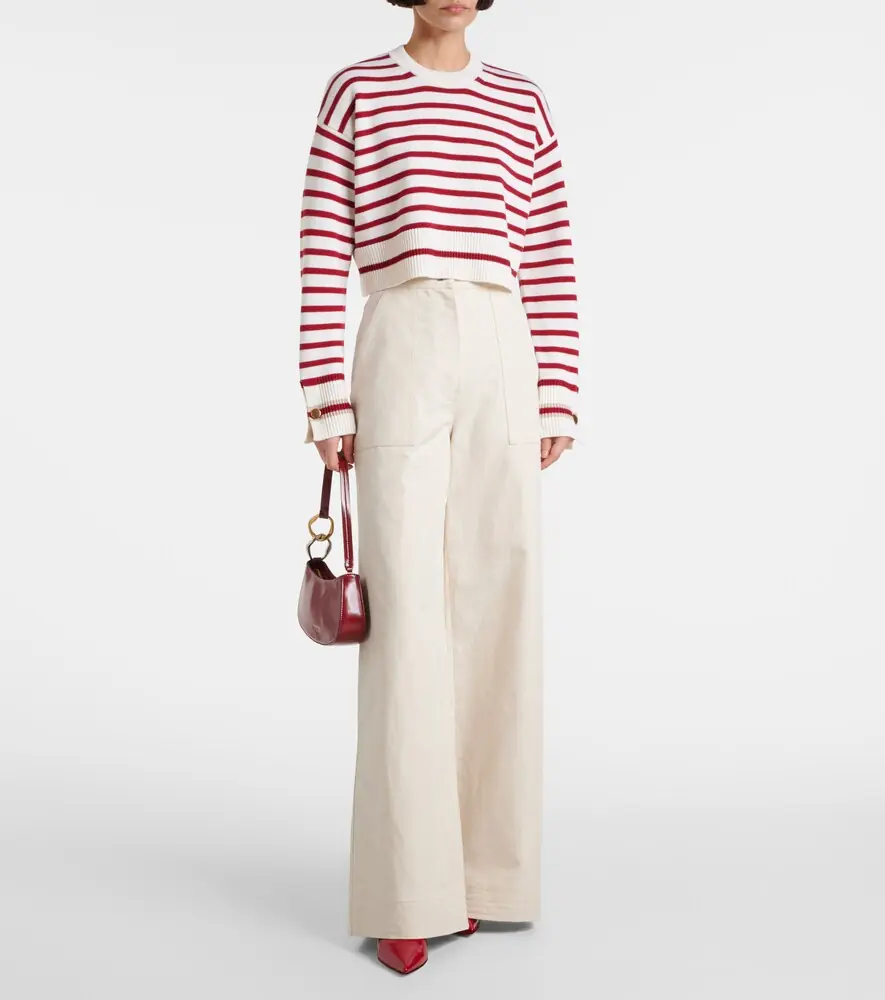 Max Mara Dorotea striped virgin wool sweater | Thumbnail 5