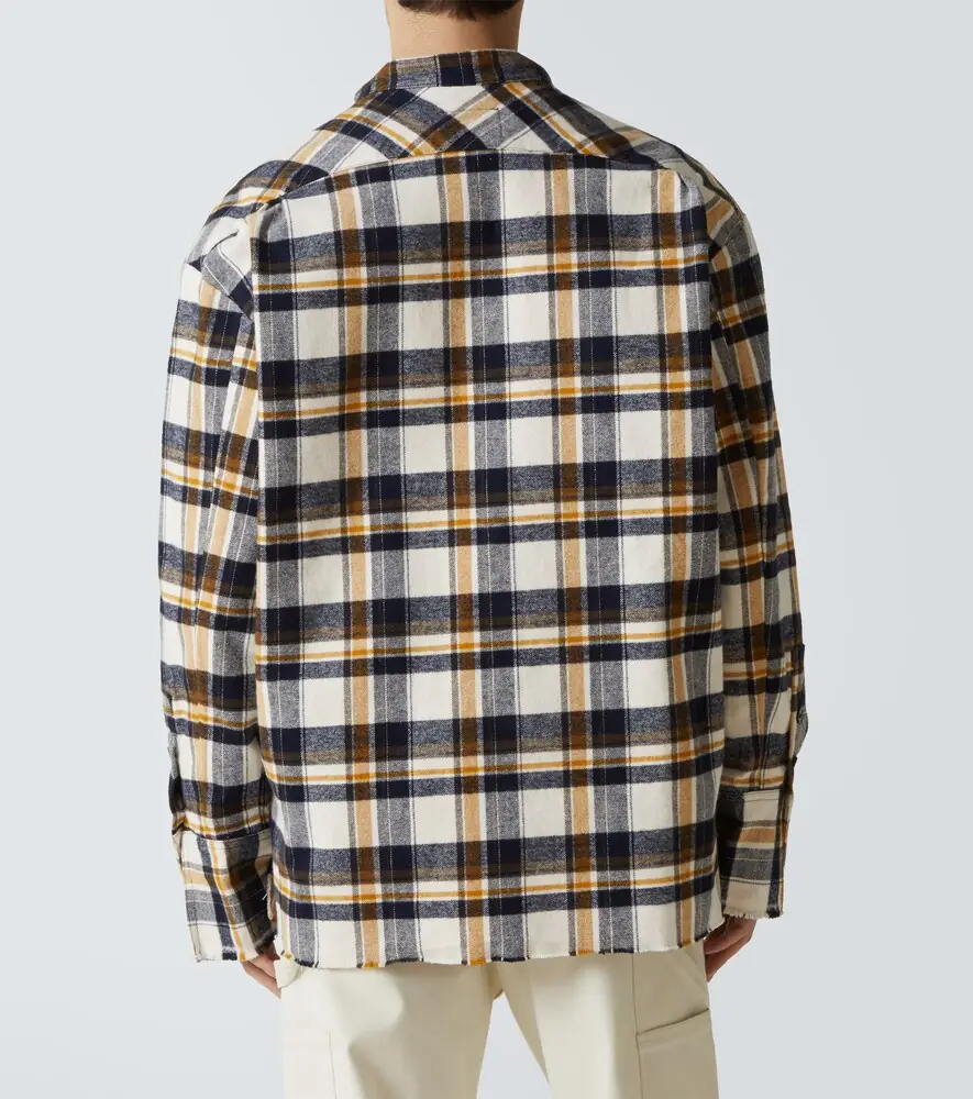 Greg Lauren Plaid cotton shirt | Thumbnail 2