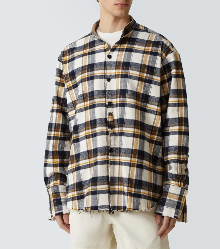 Greg Lauren Plaid cotton shirt | Thumbnail 6